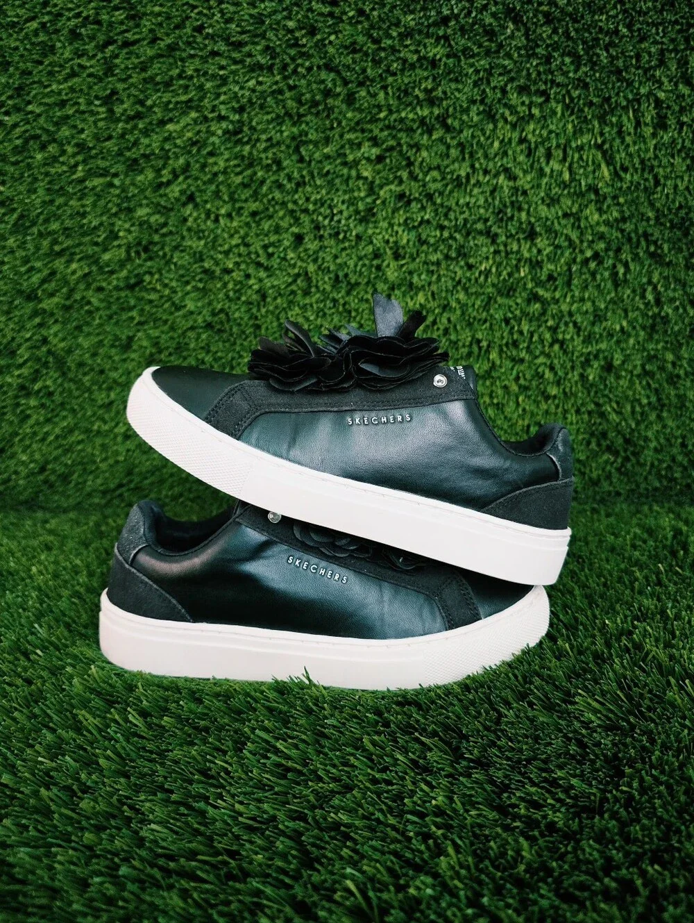 SKECHERS Sidestreet Bloomn Slip-On Sneakers